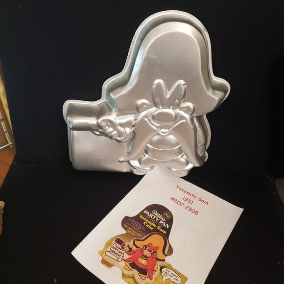 Wilton Cake Pan Yosemite Sam Looney Tunes Warner Brothers Color Instructions - Picture 6 of 9